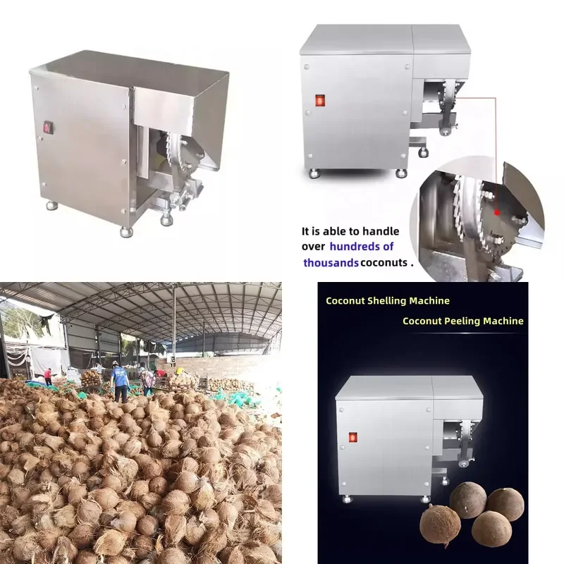 2026 Automatic Coconut Shell Machine Auto Coconuts Husk Peeler Remover Dehusker Removing Machines
2026 Automatic Coconut Shell Machine Auto Coconuts Husk Peeler Remover Dehusker Removing Machines
