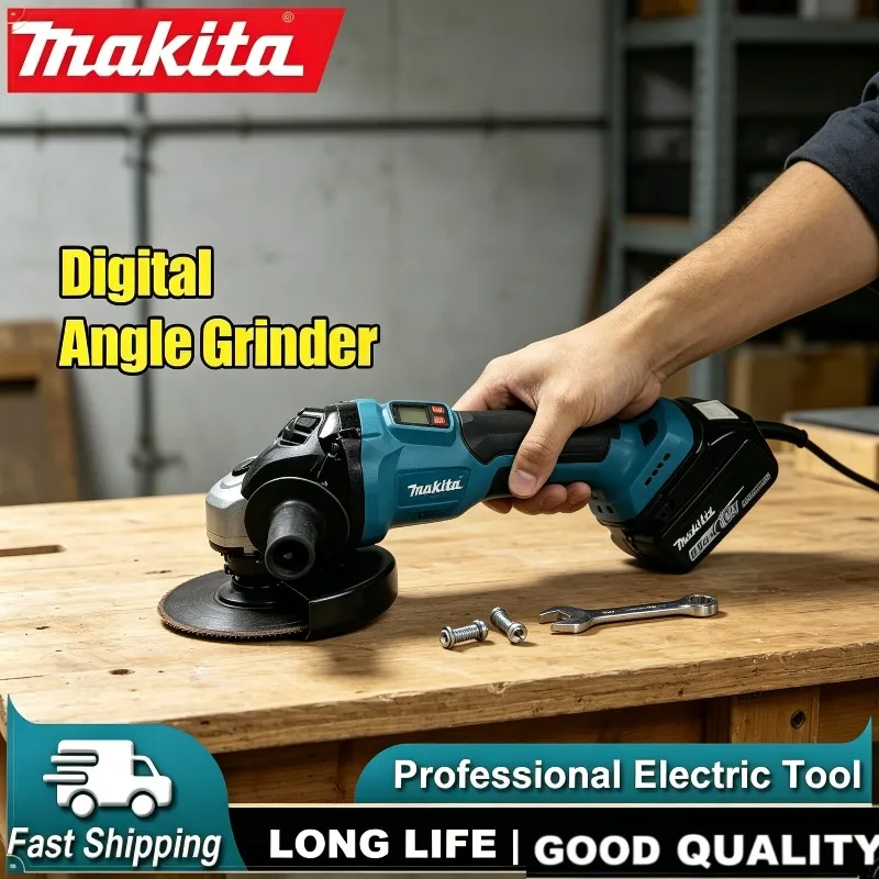Makita Digital Display Brushless Impact Angle Grinder Electric Polishing Grinding Machine DIY Power Tools For 18V Battery
Makita Digital Display Brushless Impact Angle Grinder Electric Polishing Grinding Machine DIY Power Tools For 18V Battery