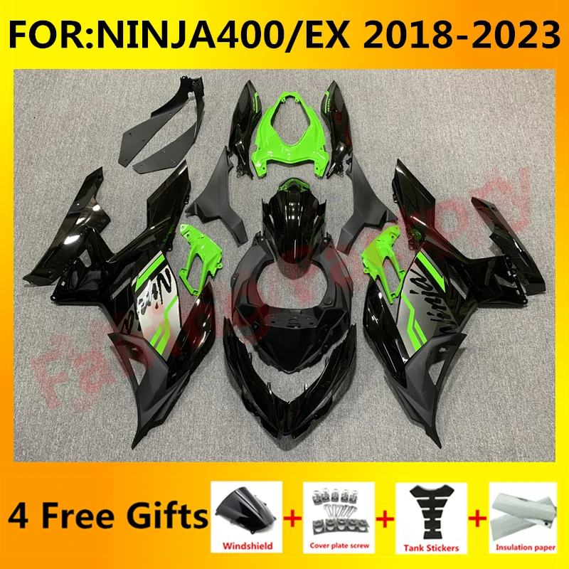 Новый комплект обтекателей для мотоцикла ABS подходит для Ninja400 EX400 EX Ninja 400 2018 2019 2020 2021 2022 2023 полный комплект обтекателей зеленый черный
Новый комплект обтекателей для мотоцикла ABS подходит для Ninja400 EX400 EX Ninja 400 2018 2019 2020 2021 2022 2023 полный комплект обтекателей зеленый черный