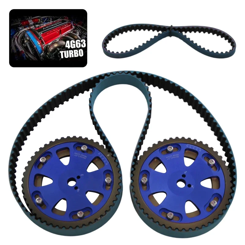 Cam Gear Pulleys + Racing Timing Belt + Balance Belt for Mitsubishi Cordia Eclipse Galant L200 Lancer EVO 1-9 Tredia 4G63
Cam Gear Pulleys + Racing Timing Belt + Balance Belt for Mitsubishi Cordia Eclipse Galant L200 Lancer EVO 1-9 Tredia 4G63