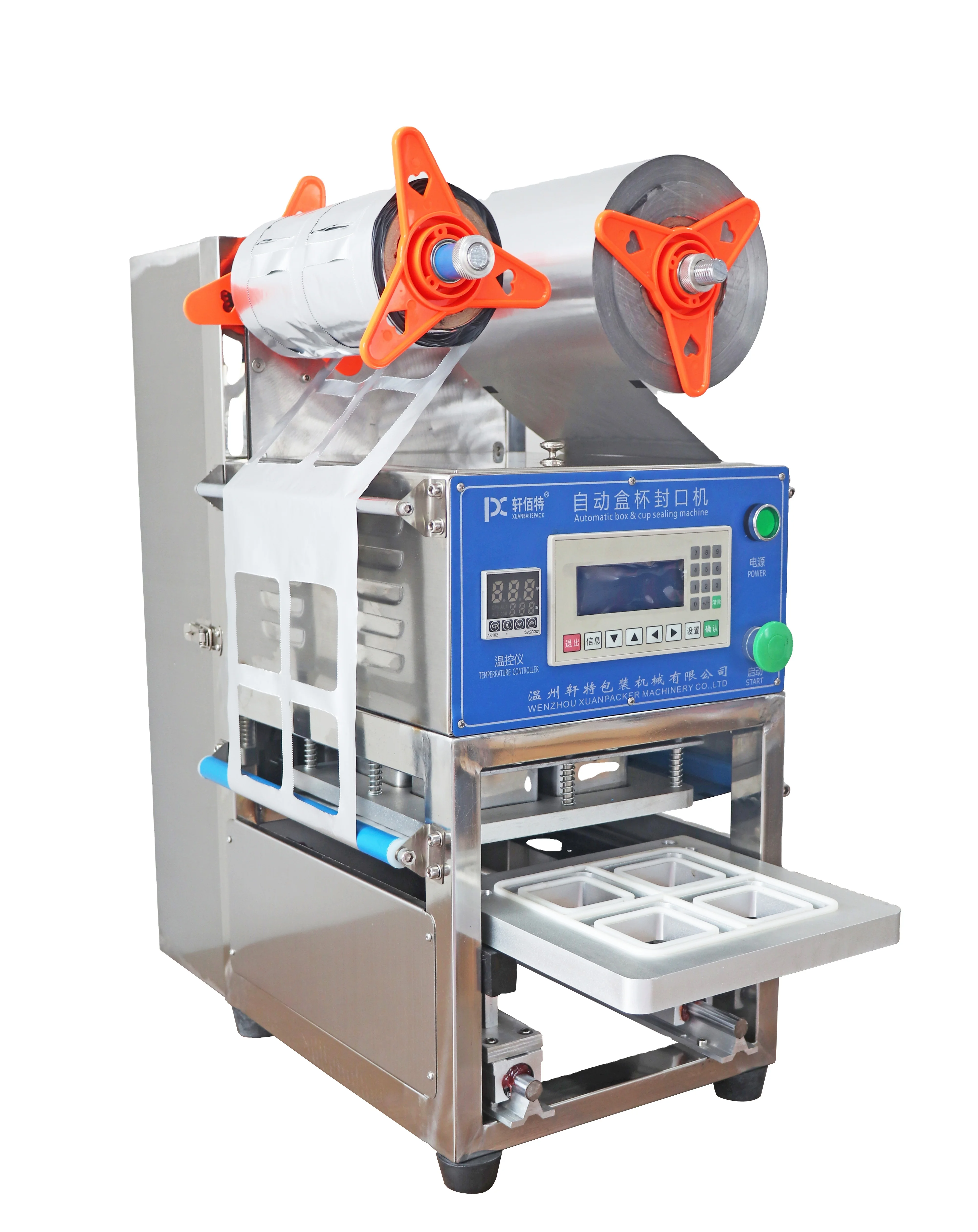 KIS-480 Customized Plastic Food Containers square Fruit Tray Sealer Sealing Machine for Sale 
KIS-480 Customized Plastic Food Containers square Fruit Tray Sealer Sealing Machine for Sale