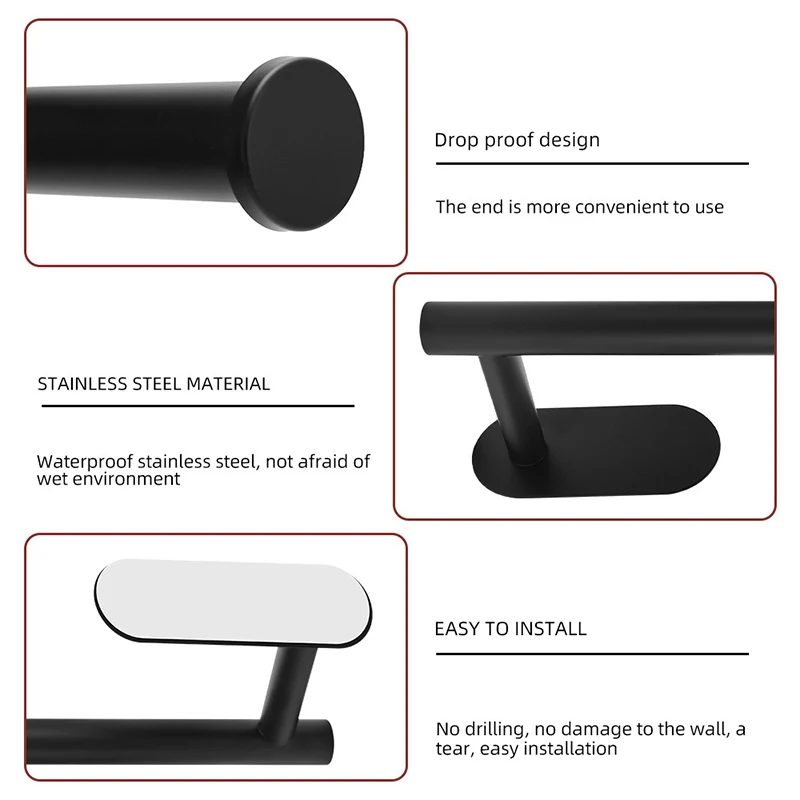 Kitchen Paper Towel Holder Adhesive Tissue Hanger Toilet Roll Paper Dispenser Cabinet Storage Napkin Rack Bathroom Accessories
Kitchen Paper Towel Holder Adhesive Tissue Hanger Toilet Roll Paper Dispenser Cabinet Storage Napkin Rack Bathroom Accessories