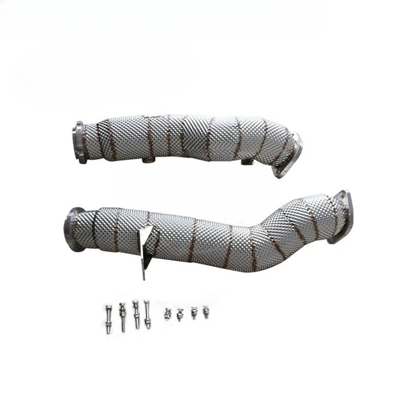 Exhaust Downpipe for Mercedes Benz C43 and C400 M276 Engine RHD with Heat Shield
Exhaust Downpipe for Mercedes Benz C43 and C400 M276 Engine RHD with Heat Shield