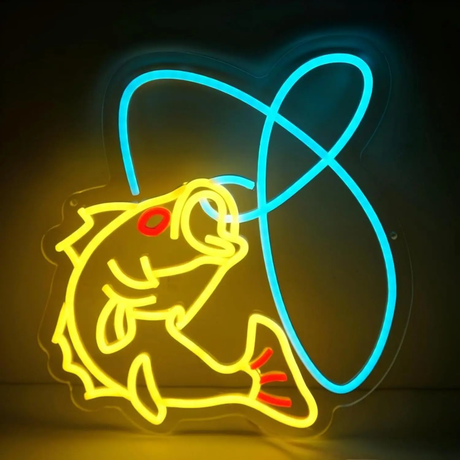 Fishing Neon Sign Party Festival Decor Modern dazzling colorful light, party essential, vibe squad
Fishing Neon Sign Party Festival Decor Modern dazzling colorful light, party essential, vibe squad