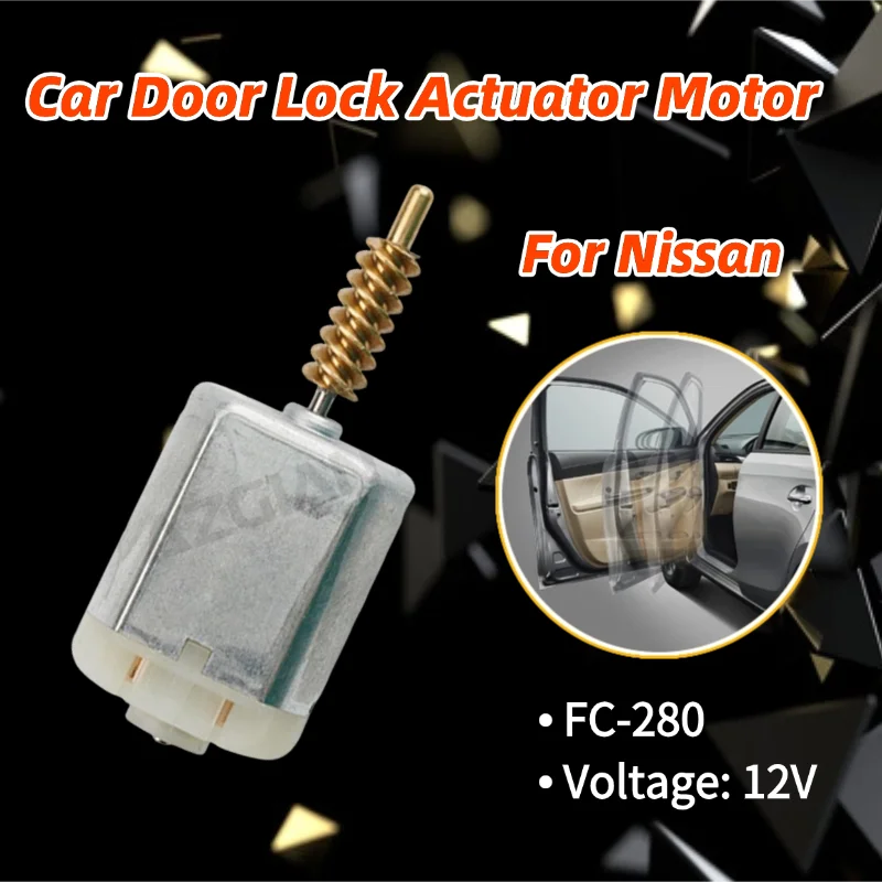 AZGIANT Car Side Door Lock DC Motor Replacement FC-280 High-Speed 12 Volt Car Accessory For 2003-2010 Nissan March K12 MK3
AZGIANT Car Side Door Lock DC Motor Replacement FC-280 High-Speed 12 Volt Car Accessory For 2003-2010 Nissan March K12 MK3