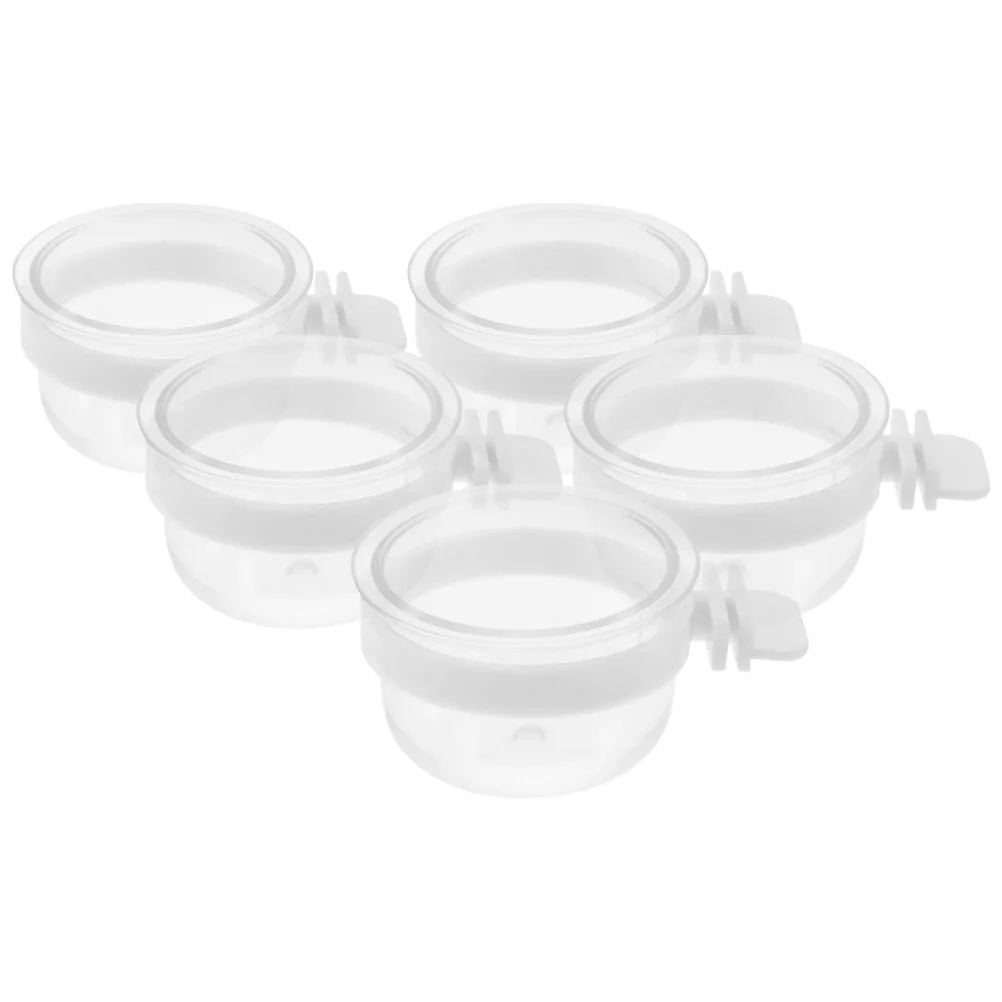 5 Pcs Parrot Water Feeder Fish Food Cup Indoor Bird Birds Plastic Parakeet Container Pvc Cage Accessories Pet Supplies
5 Pcs Parrot Water Feeder Fish Food Cup Indoor Bird Birds Plastic Parakeet Container Pvc Cage Accessories Pet Supplies