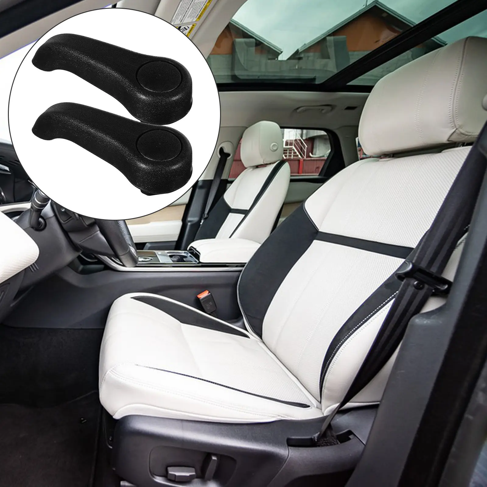 1Pair Car Seat Recliner Handle ABS Material Strong Seat Back Adjustment Lever Replacement for Auto Driver Side Easy Installation
1Pair Car Seat Recliner Handle ABS Material Strong Seat Back Adjustment Lever Replacement for Auto Driver Side Easy Installation