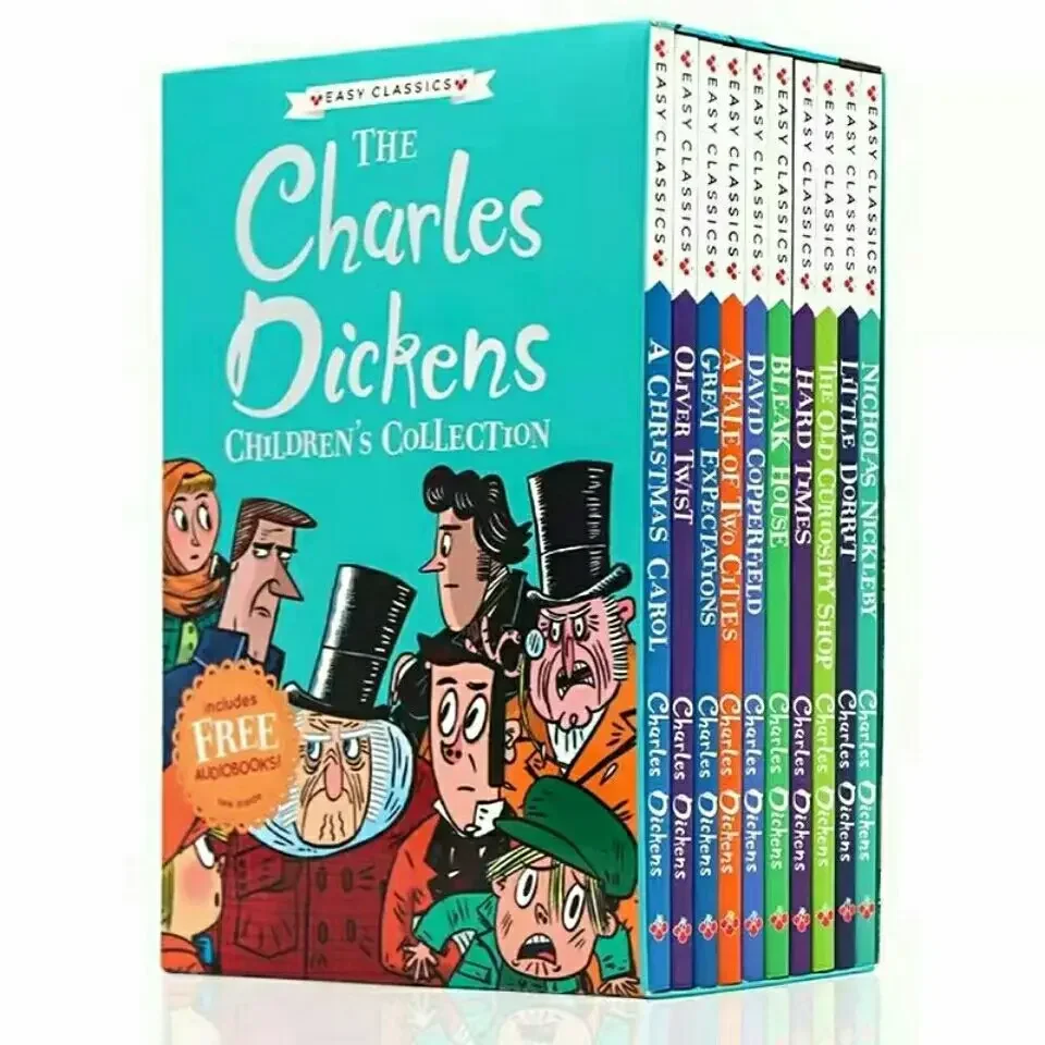 English picture book children's reading books The CharIes Dickens 10 English original extracurricular children's books
English picture book children's reading books The CharIes Dickens 10 English original extracurricular children's books