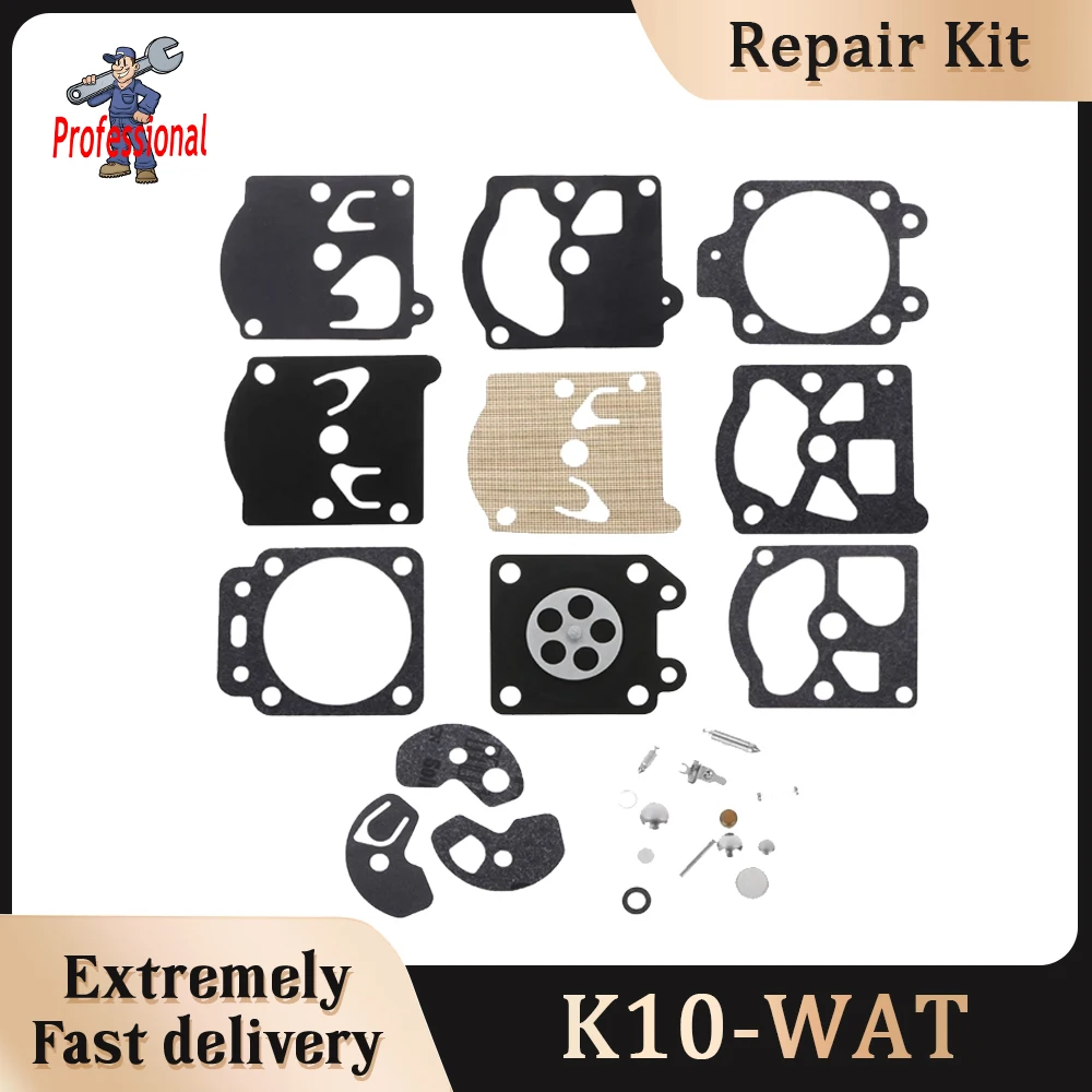 K10-WAT Carburetor Diaphragm Gasket Needle Repair Kit For Walbro Wa-1 Wa-10 Wa-100 Wa-101 Wa-102 Wa-103 4600 4700 730 WA WT
K10-WAT Carburetor Diaphragm Gasket Needle Repair Kit For Walbro Wa-1 Wa-10 Wa-100 Wa-101 Wa-102 Wa-103 4600 4700 730 WA WT