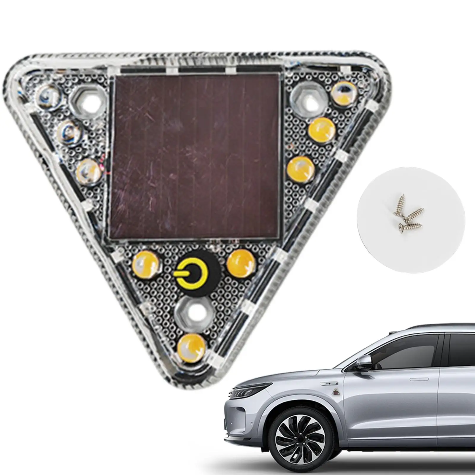 Car LED Warning Light Triangle Solar Car Taillight For Rear Flexible Installation Automotive Tail Light For Trailer Truck Pickup
Car LED Warning Light Triangle Solar Car Taillight For Rear Flexible Installation Automotive Tail Light For Trailer Truck Pickup