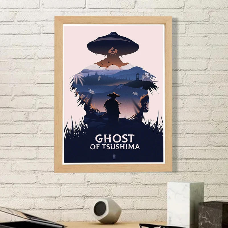 Room Decoration Home Decor Game G-Ghost of Tsushimaa Anime Interior Paintings Decorative Prints Wall Painting on Canvas Poster
Room Decoration Home Decor Game G-Ghost of Tsushimaa Anime Interior Paintings Decorative Prints Wall Painting on Canvas Poster
