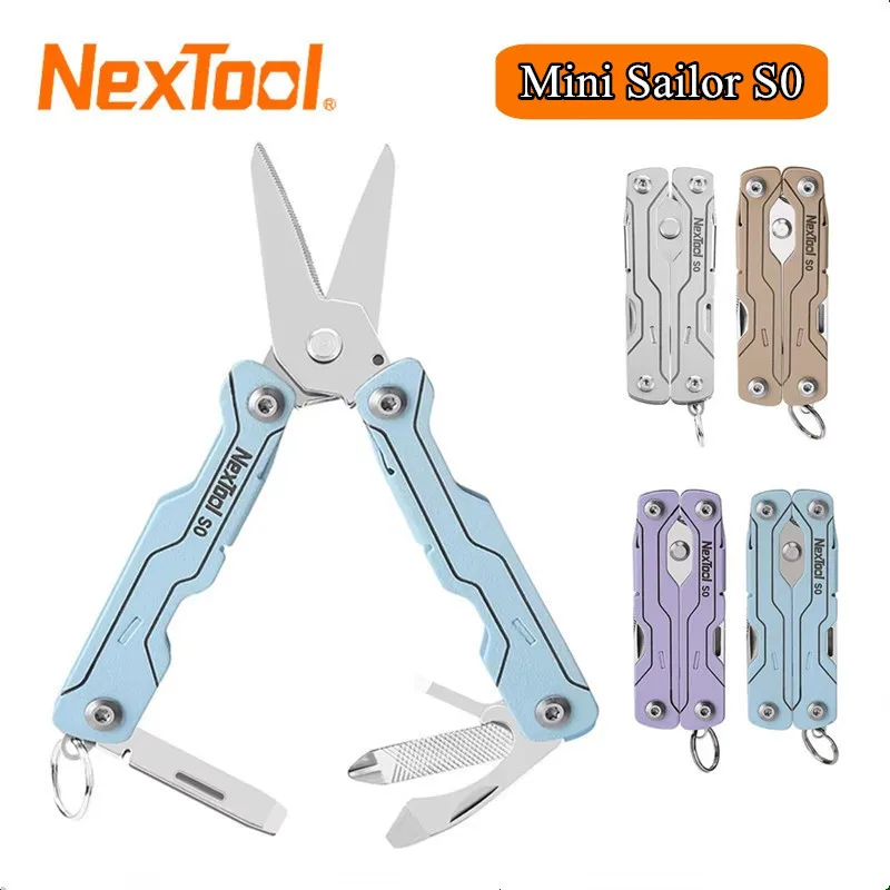 NexTool 8 In 1 S0 Mini Sailor Scissors Micro Keychain Multitool Screwdriver Portable Pocket Folding EDC Tool For Travel
NexTool 8 In 1 S0 Mini Sailor Scissors Micro Keychain Multitool Screwdriver Portable Pocket Folding EDC Tool For Travel