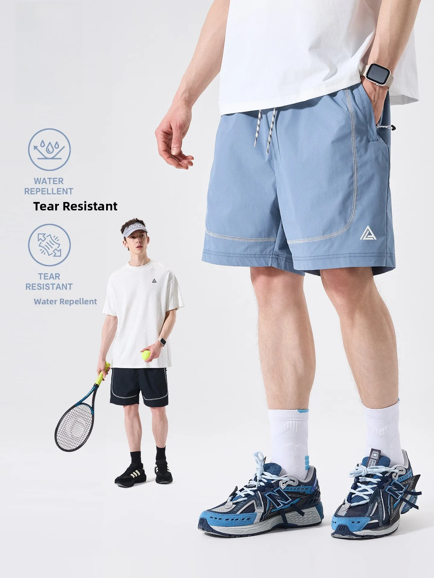 LAZY DAY Outdoor Waterproof Quick Dry Sports Shorts Men's Lightweight Breathable Casual Five-Quarter Pants Polyester Fiber
LAZY DAY Outdoor Waterproof Quick Dry Sports Shorts Men's Lightweight Breathable Casual Five-Quarter Pants Polyester Fiber