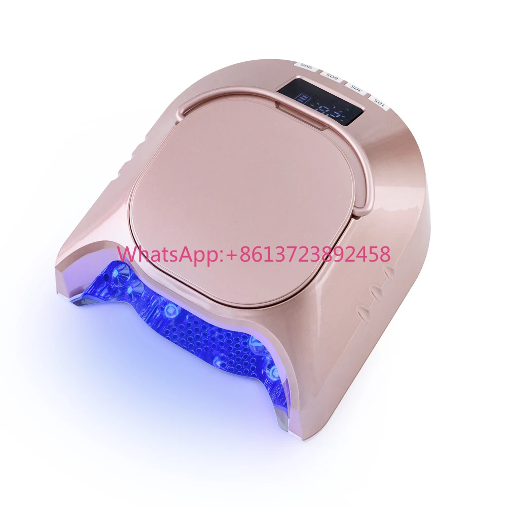 Best Quality Salon Rose Gold Nail UV LED Lamp Cordless 86W Nail Dryer Light Machine Accept Private Logo
Best Quality Salon Rose Gold Nail UV LED Lamp Cordless 86W Nail Dryer Light Machine Accept Private Logo