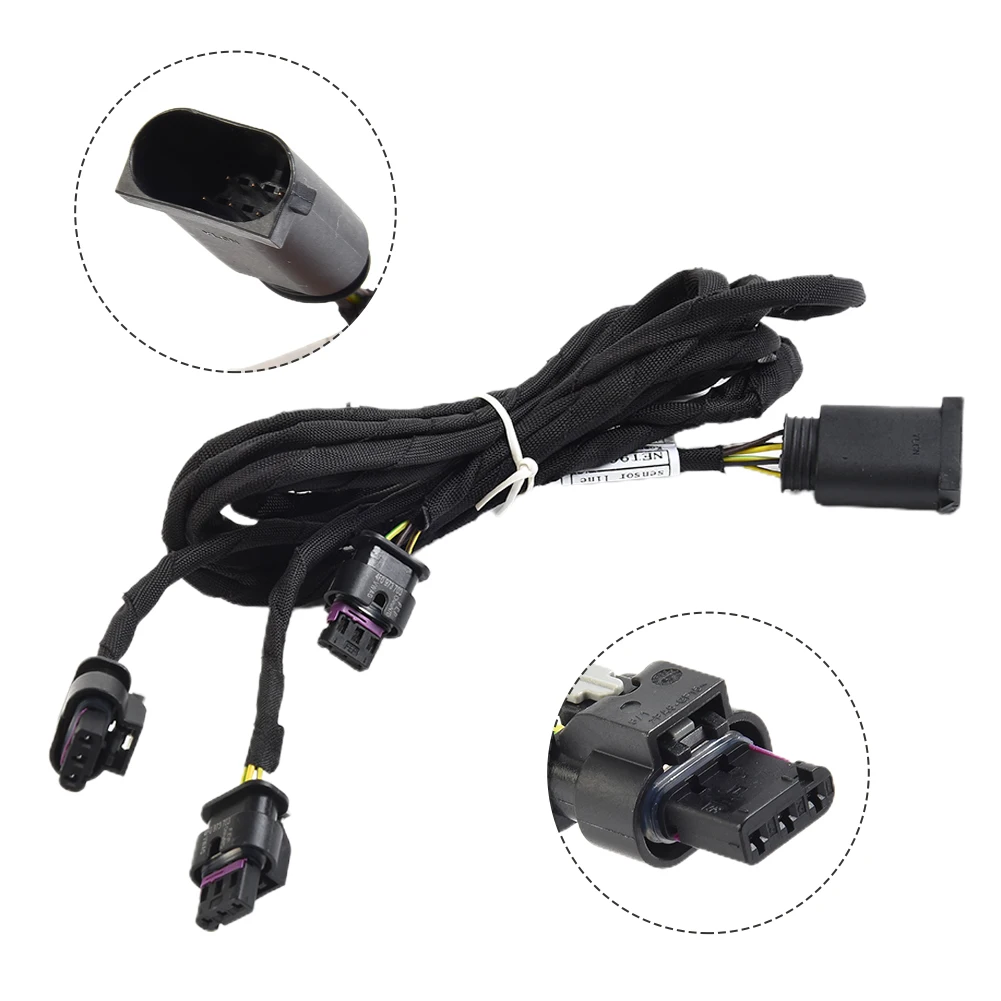 High Quality Practical To Use Brand New Parking Sensor Wiring Harness PDC Cable Plastic + Metal 61129313607 Black
High Quality Practical To Use Brand New Parking Sensor Wiring Harness PDC Cable Plastic + Metal 61129313607 Black