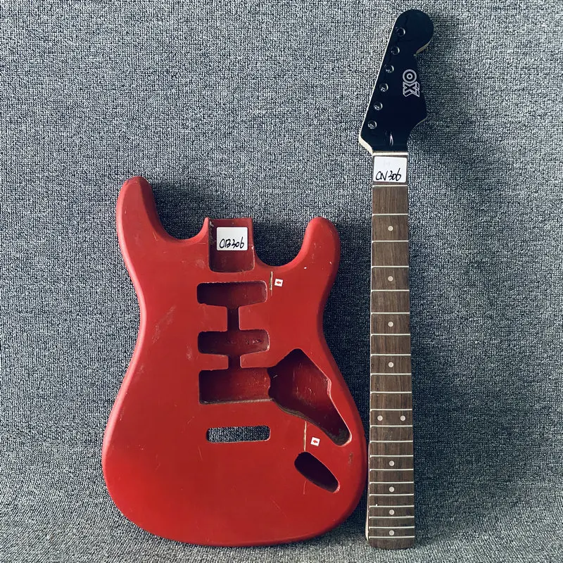 CN306CB306 ST Guitar Kits Red Color Electric Guitar Body with XO Genuine Tremolo Neck One Set for DIY with Damages
CN306CB306 ST Guitar Kits Red Color Electric Guitar Body with XO Genuine Tremolo Neck One Set for DIY with Damages