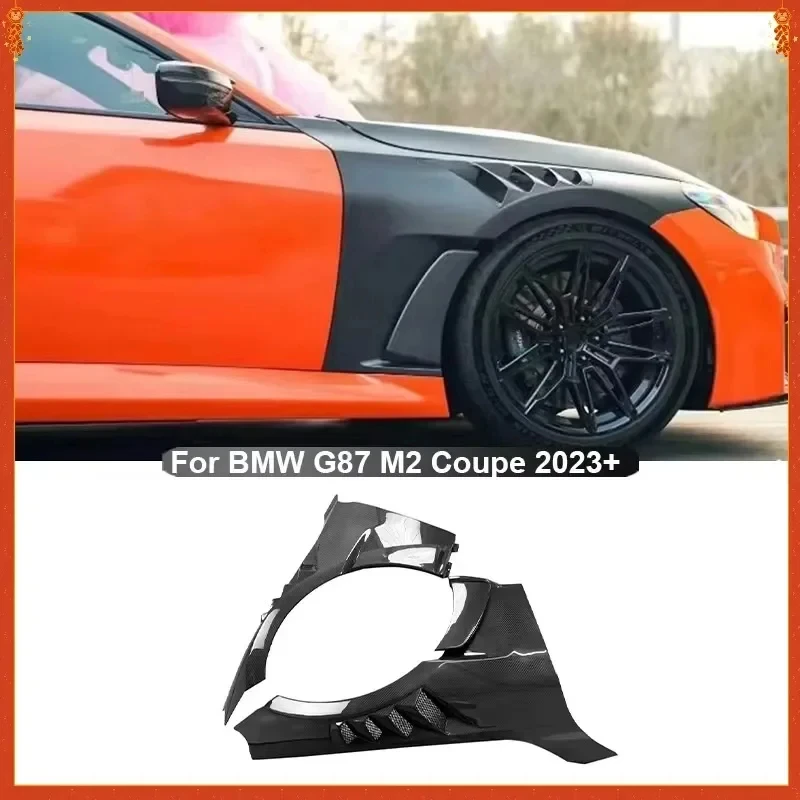 For BMW M2 G87 Real Dry Carbon Fiber Fender Wing Panel Mudguard Direct Sales Coupe Front Bumper 2023+ Diffuser Spoiler Body Kit
For BMW M2 G87 Real Dry Carbon Fiber Fender Wing Panel Mudguard Direct Sales Coupe Front Bumper 2023+ Diffuser Spoiler Body Kit