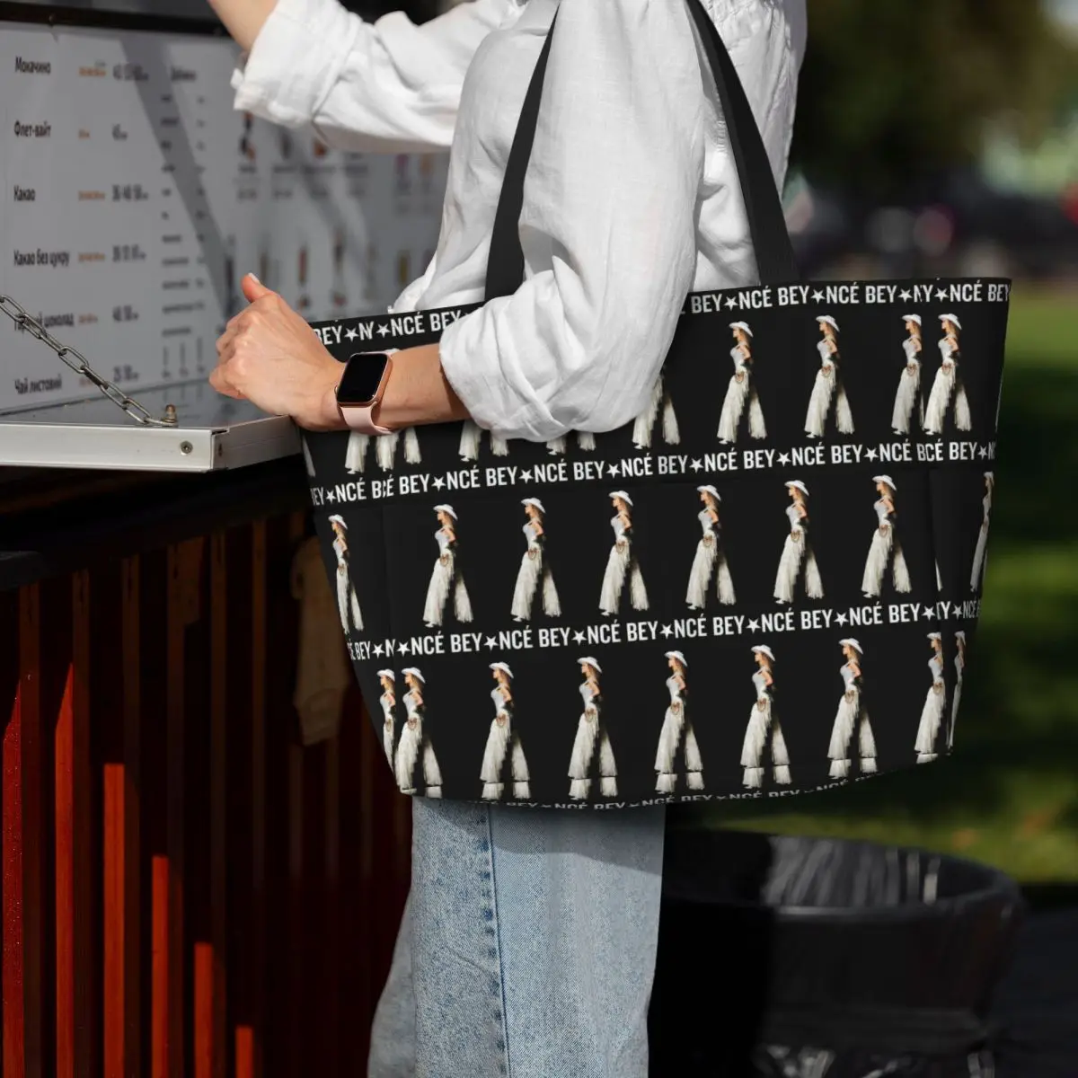 Singer Beyonce Cowboy Carter 2025 Tour Beach Tote Bag Sport Gym Yoga Duffle Large Tote Bag Women Travel Bag Fitness bag
Singer Beyonce Cowboy Carter 2025 Tour Beach Tote Bag Sport Gym Yoga Duffle Large Tote Bag Women Travel Bag Fitness bag