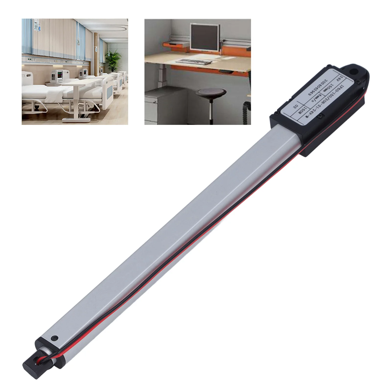 Linear Motion Actuator DC24V Electric Actuator ABS Connector Automatic Scaling 3W 4mm/s Speed for Lifting or Sliding Equipment
Linear Motion Actuator DC24V Electric Actuator ABS Connector Automatic Scaling 3W 4mm/s Speed for Lifting or Sliding Equipment