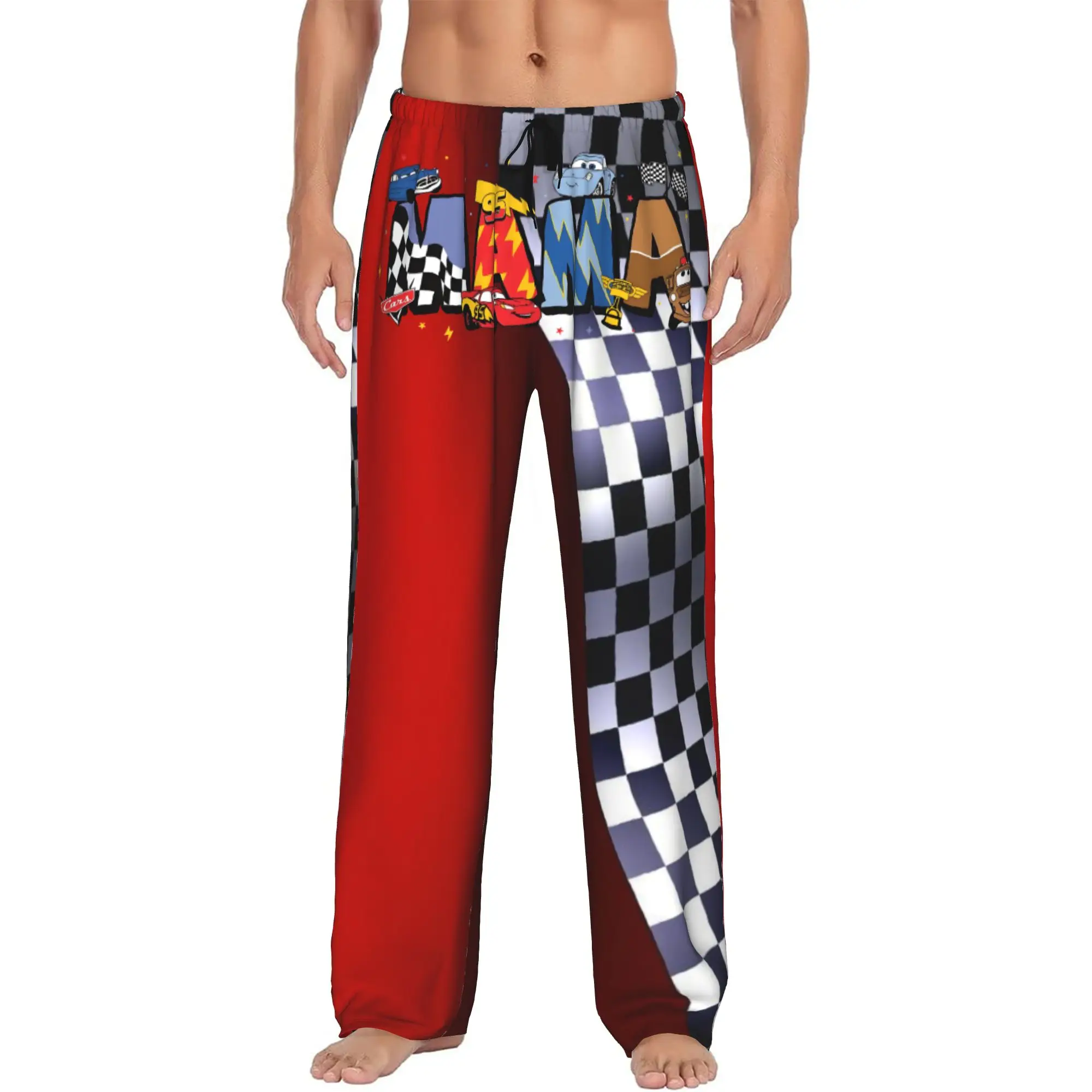 Custom Lightning Anime Car M-McQueen Pajama Pants for Men Lounge Sleep Stretch Sleepwear Bottoms with Pockets
Custom Lightning Anime Car M-McQueen Pajama Pants for Men Lounge Sleep Stretch Sleepwear Bottoms with Pockets