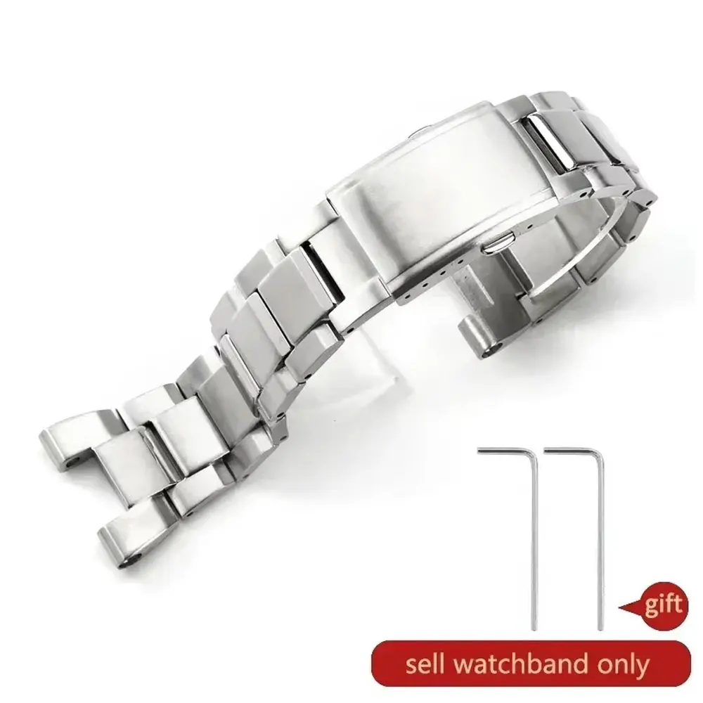 For Casio GST-B100 Concave Interface Steel Watch Strap for Men GST-W300/S310/400G/410 Watch Bracelet 26x14mm Steel Black
For Casio GST-B100 Concave Interface Steel Watch Strap for Men GST-W300/S310/400G/410 Watch Bracelet 26x14mm Steel Black