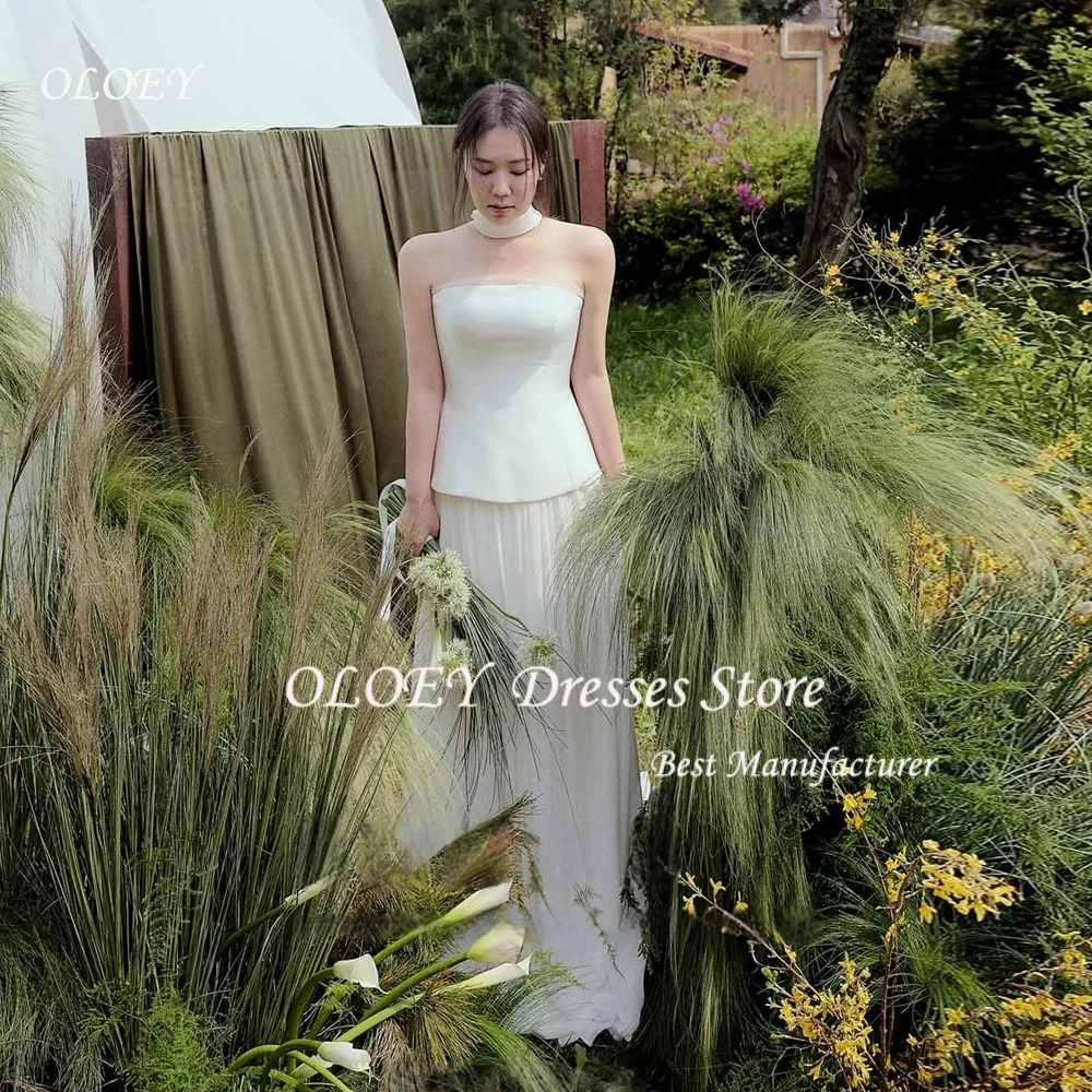OLOEY 2026 Customized Strapless Korean Wedding Dresses A Line Floor-Length Bridal Party Dresses Photo Shoot Gown
OLOEY 2026 Customized Strapless Korean Wedding Dresses A Line Floor-Length Bridal Party Dresses Photo Shoot Gown