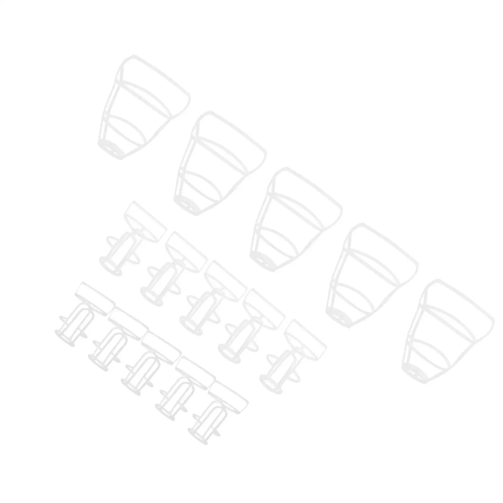 15pcs Infusion Bottle Nets 100ml 250ml 500ml PP Reusable Covers Hospital Home Care Nursing Teaching Accessories
15pcs Infusion Bottle Nets 100ml 250ml 500ml PP Reusable Covers Hospital Home Care Nursing Teaching Accessories
