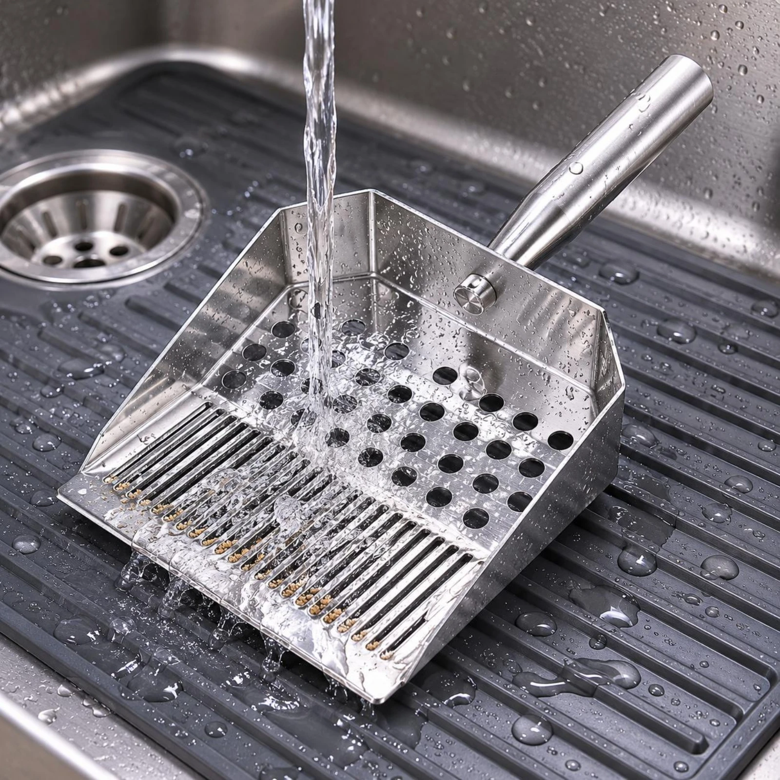 Beach Digging Shovel Perforated Shellfish Sifting Shovel Metal Detecting Sand Scoop Polished Silver Outdoor Tool Multifunctional
Beach Digging Shovel Perforated Shellfish Sifting Shovel Metal Detecting Sand Scoop Polished Silver Outdoor Tool Multifunctional