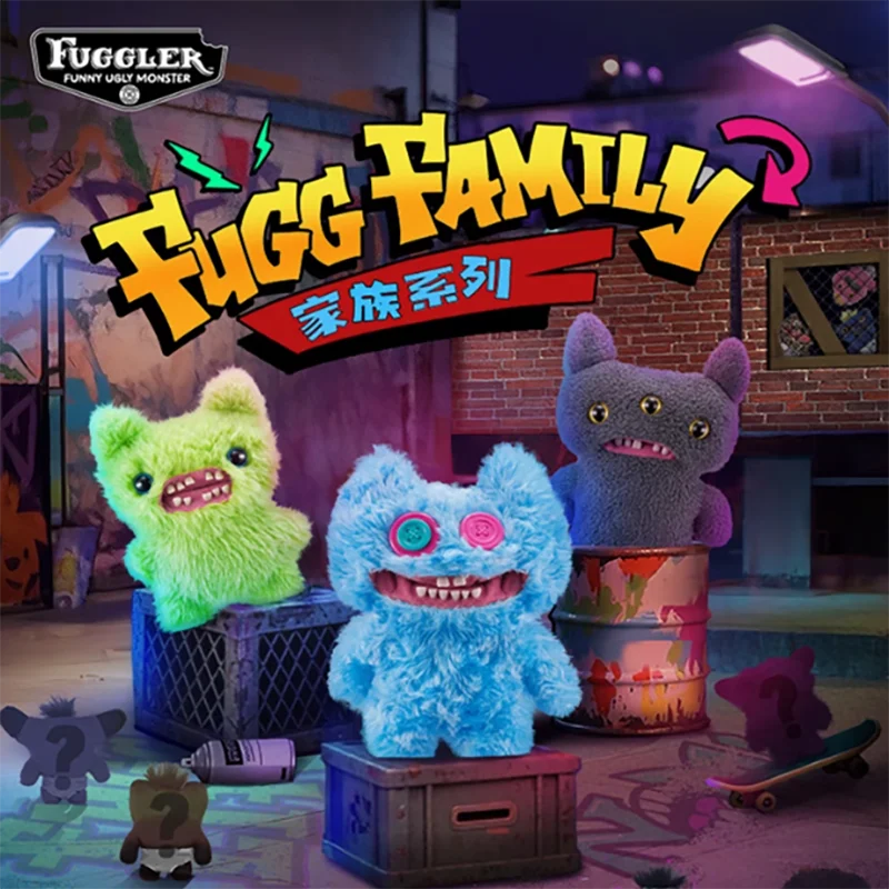 Официальная плюшевая игрушка Fuggler Monster Family Series, милые уродливые забавные модные мягкие куклы с животными для коллекционеров и детей
Официальная плюшевая игрушка Fuggler Monster Family Series, милые уродливые забавные модные мягкие куклы с животными для коллекционеров и детей