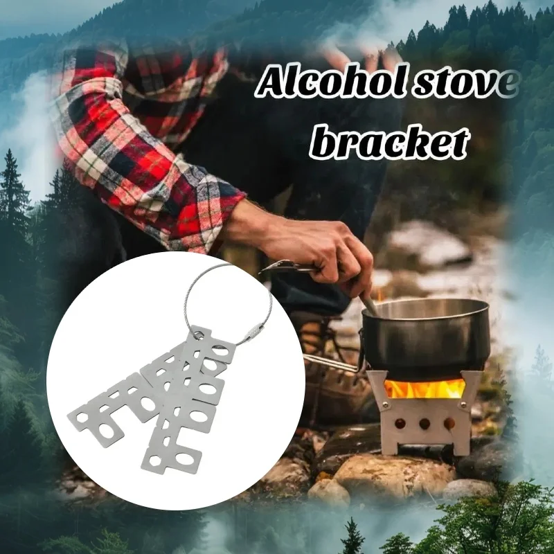 Camping Supplies Compact Lightweight Alcohol Stove Stand Rack Heat-resistant Outdoor Bracket for Camping Supplies Alcohol Stove
Camping Supplies Compact Lightweight Alcohol Stove Stand Rack Heat-resistant Outdoor Bracket for Camping Supplies Alcohol Stove