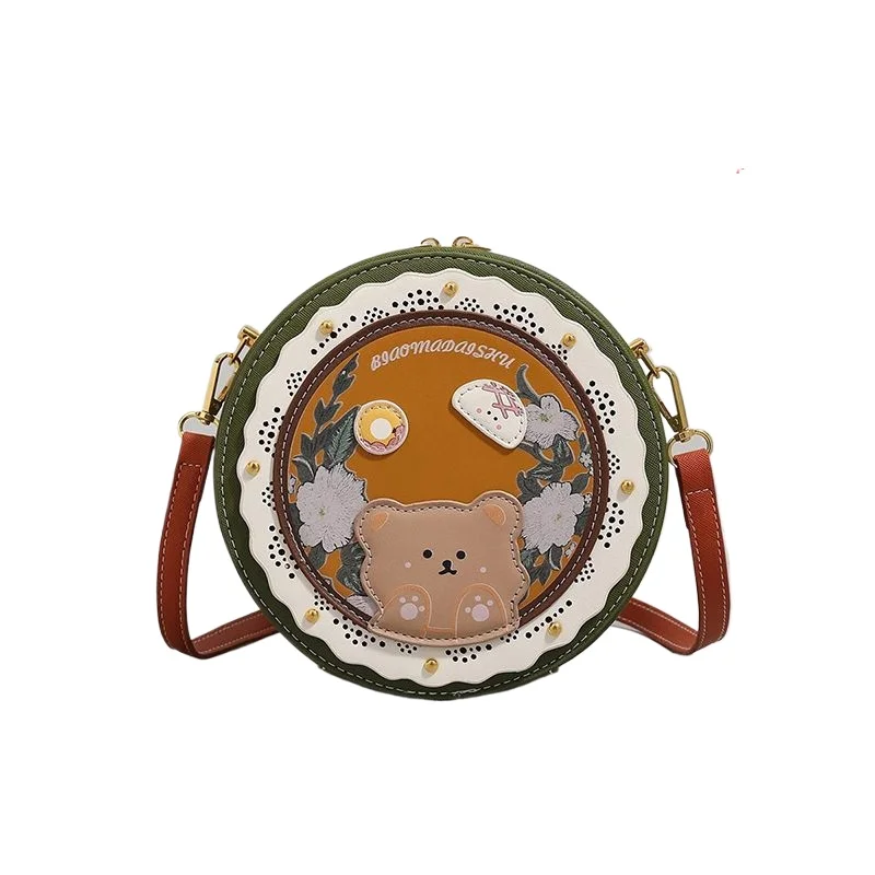 Girls Cute Bag 2026 New Summer Birthday Gift Crossbody Versatile Small Round Bag Exquisite Round Cake Bag High Appearance Level
Girls Cute Bag 2026 New Summer Birthday Gift Crossbody Versatile Small Round Bag Exquisite Round Cake Bag High Appearance Level