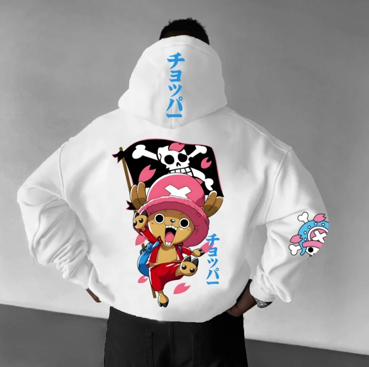 Official ONE PIECE Anime Character Print Hoodie Men's and Women's Y2K Style Loose Oversized Hoodie
Official ONE PIECE Anime Character Print Hoodie Men's and Women's Y2K Style Loose Oversized Hoodie