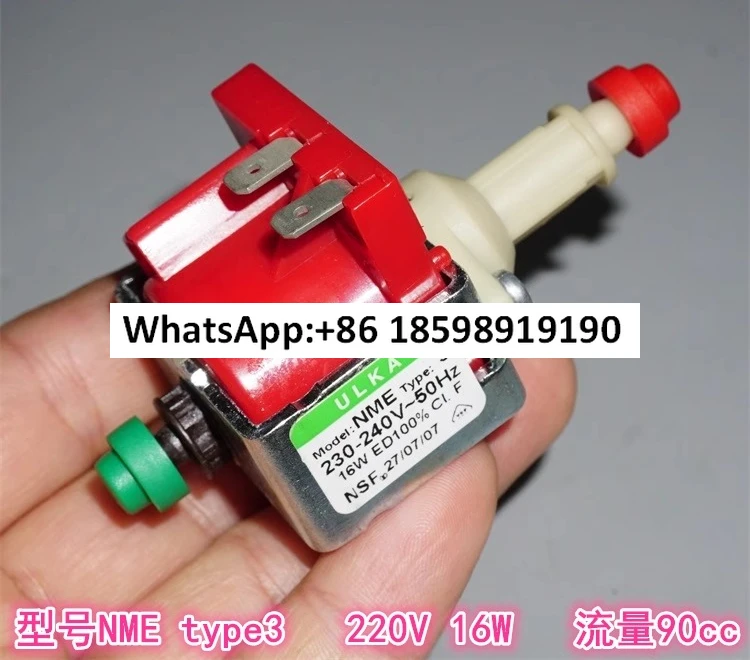 High pressure electromagnetic water pump 220V16W high pressure plunger pump NME3
High pressure electromagnetic water pump 220V16W high pressure plunger pump NME3