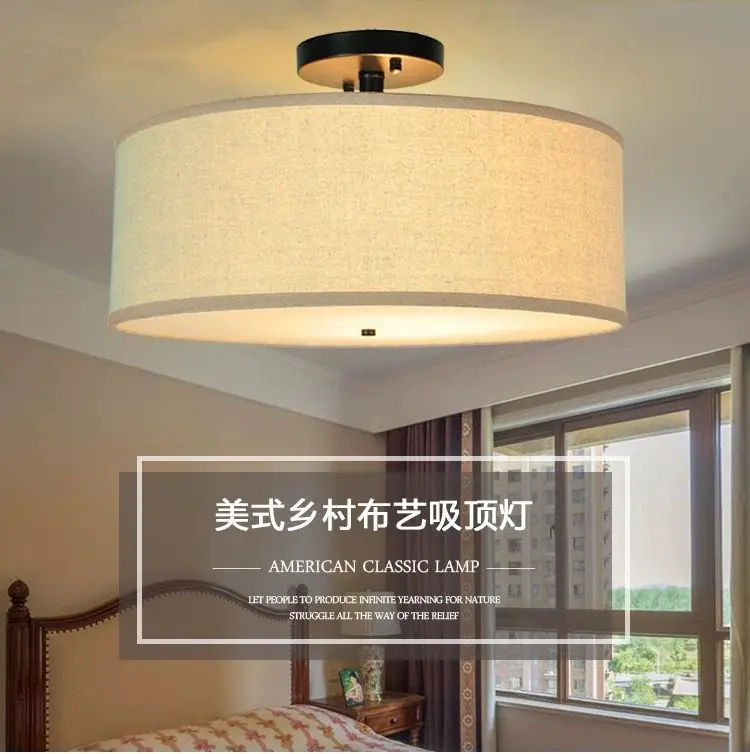living room ceiling light simple modern aisle bedroom study round fabric ceiling lamp
living room ceiling light simple modern aisle bedroom study round fabric ceiling lamp