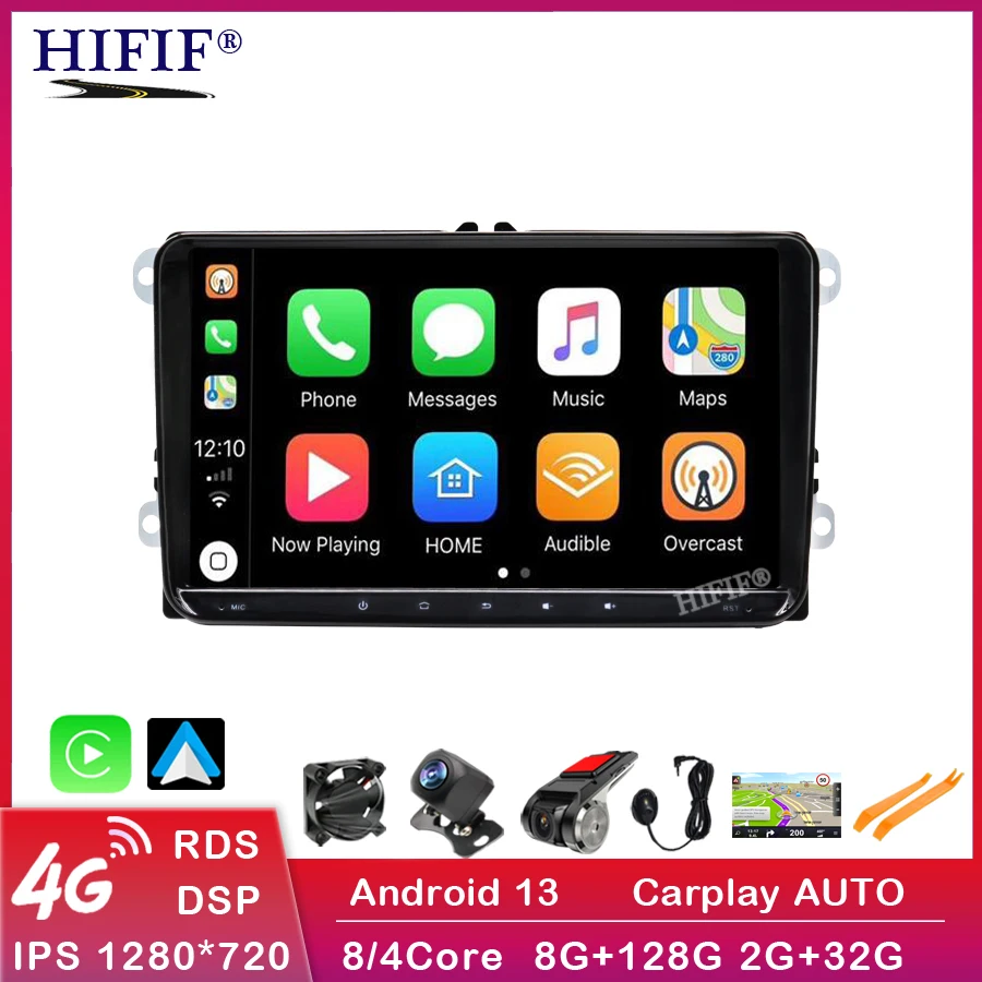 9"Android 13 Octa Core Car Player Radio GPS No DVD for vw Volkswagen Golf Plus Passat CC Touran Tiguan Sharan Skoda Seat
9"Android 13 Octa Core Car Player Radio GPS No DVD for vw Volkswagen Golf Plus Passat CC Touran Tiguan Sharan Skoda Seat