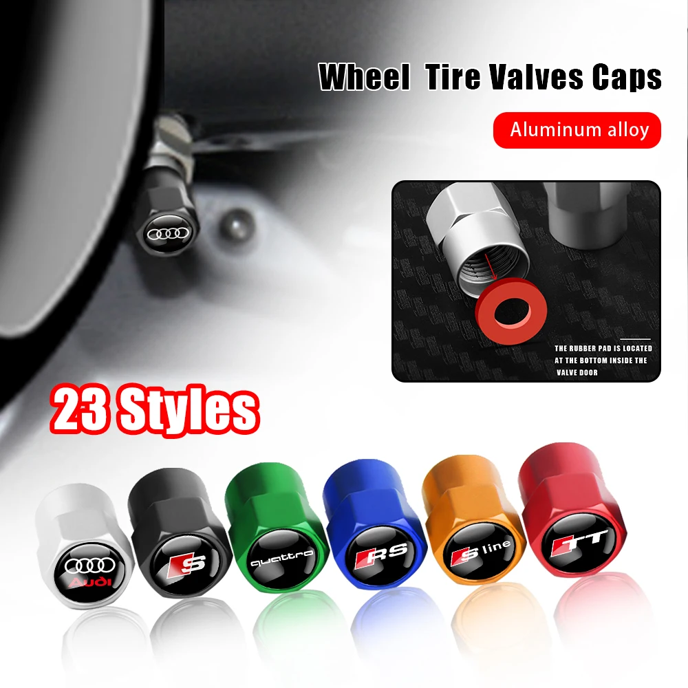 4Pcs Car Tire Valve Cap Tyre Wheel Air Stem Valve Cover for Audi SLINE RS S TT QUATTRO A2 A3 A4 A5 A6 A8 Q3 Q5 Q6 Q7 Q8 A1 Q2 Q1
4Pcs Car Tire Valve Cap Tyre Wheel Air Stem Valve Cover for Audi SLINE RS S TT QUATTRO A2 A3 A4 A5 A6 A8 Q3 Q5 Q6 Q7 Q8 A1 Q2 Q1