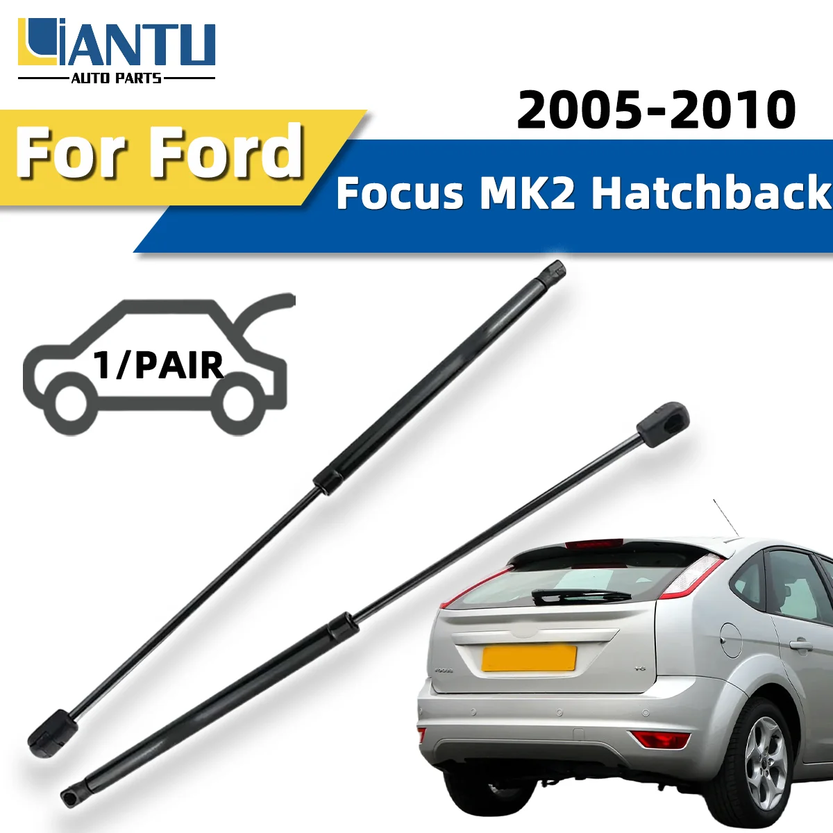 1pair Trunk Gas Struts Spring Bar For Ford Focus MK2 Hatchback 05-10 Rear Shock Strut Bar Pressure Rod OE 1684312 Colorful Style
1pair Trunk Gas Struts Spring Bar For Ford Focus MK2 Hatchback 05-10 Rear Shock Strut Bar Pressure Rod OE 1684312 Colorful Style