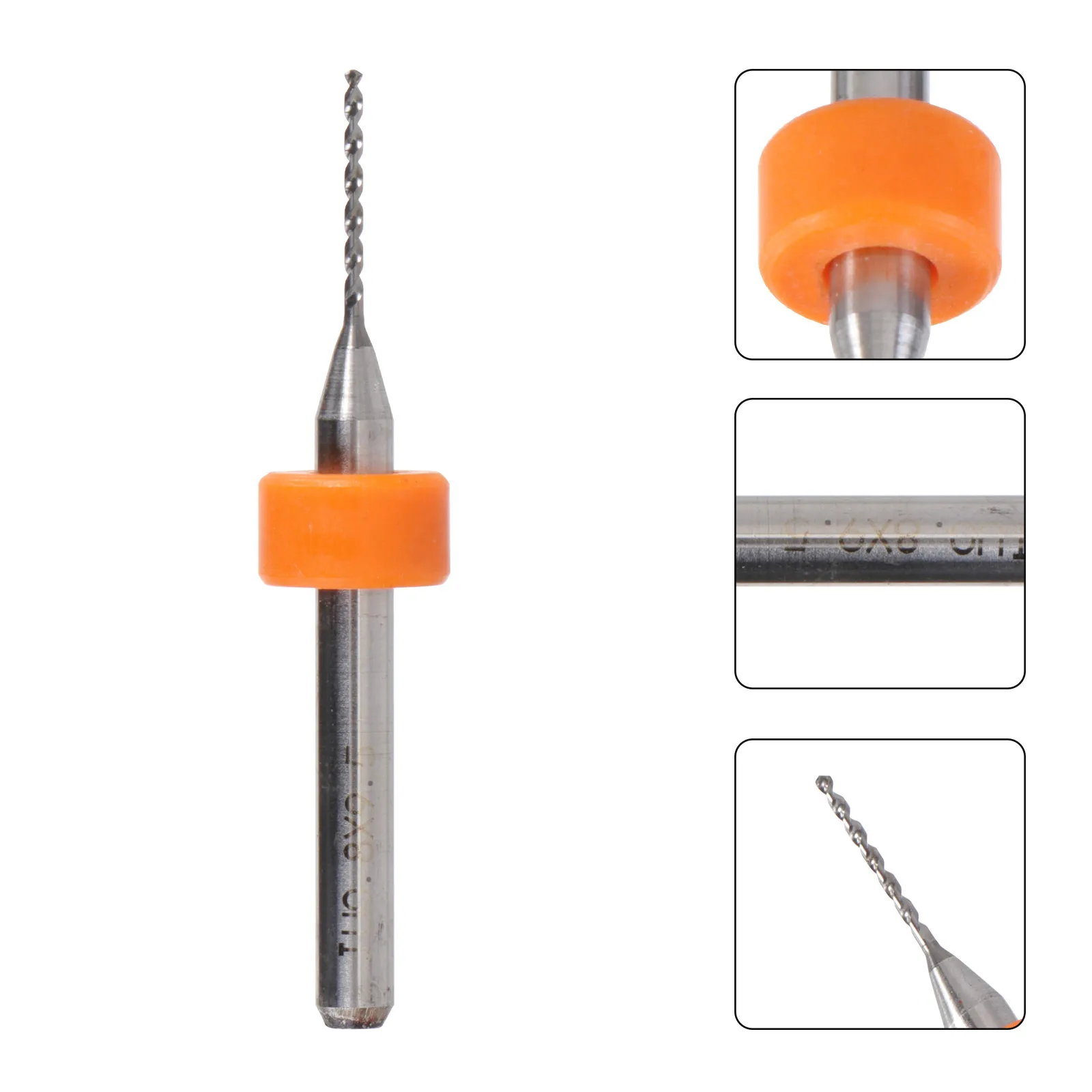 10Pcs 0.8mm Industrial Grade Carbide Drill Bits for Aluminum Brass Copper Plastic Carbon Fiber Pcb Circuit Board Milling
10Pcs 0.8mm Industrial Grade Carbide Drill Bits for Aluminum Brass Copper Plastic Carbon Fiber Pcb Circuit Board Milling