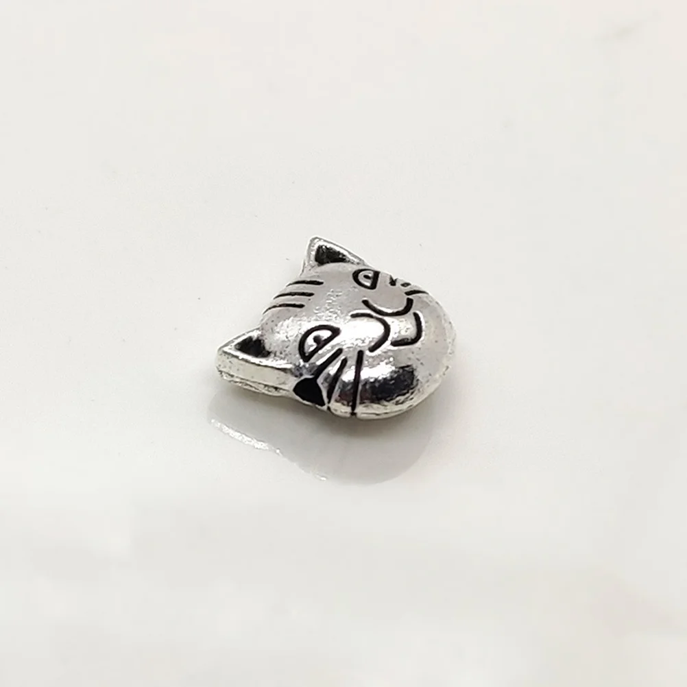 50Pcs Kitten Cat Alloy Spacer Beads Vintage Tibetan Silver Small Size for DIY Jewelry Making Necklace Bracelet Earrings
50Pcs Kitten Cat Alloy Spacer Beads Vintage Tibetan Silver Small Size for DIY Jewelry Making Necklace Bracelet Earrings
