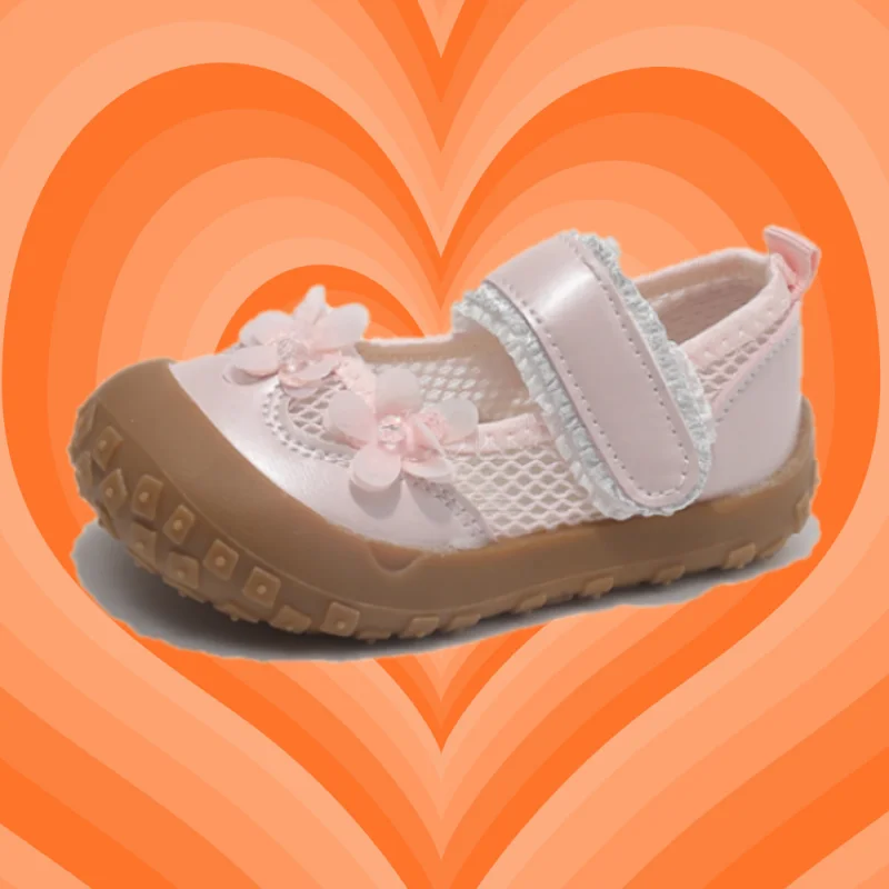 Girls Mary Jane Shoes Soft Sole Non-Slip Kids Casual Shoes Flower Design Hook Loop Outdoor Walking Shoes for Children Sandals
Girls Mary Jane Shoes Soft Sole Non-Slip Kids Casual Shoes Flower Design Hook Loop Outdoor Walking Shoes for Children Sandals