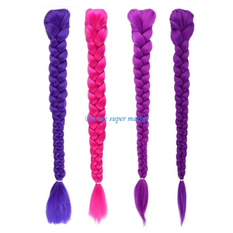 090B 26 см длинный плетеный синтетический парик для косплея на Хэллоуин
090B 26 см длинный плетеный синтетический парик для косплея на Хэллоуин