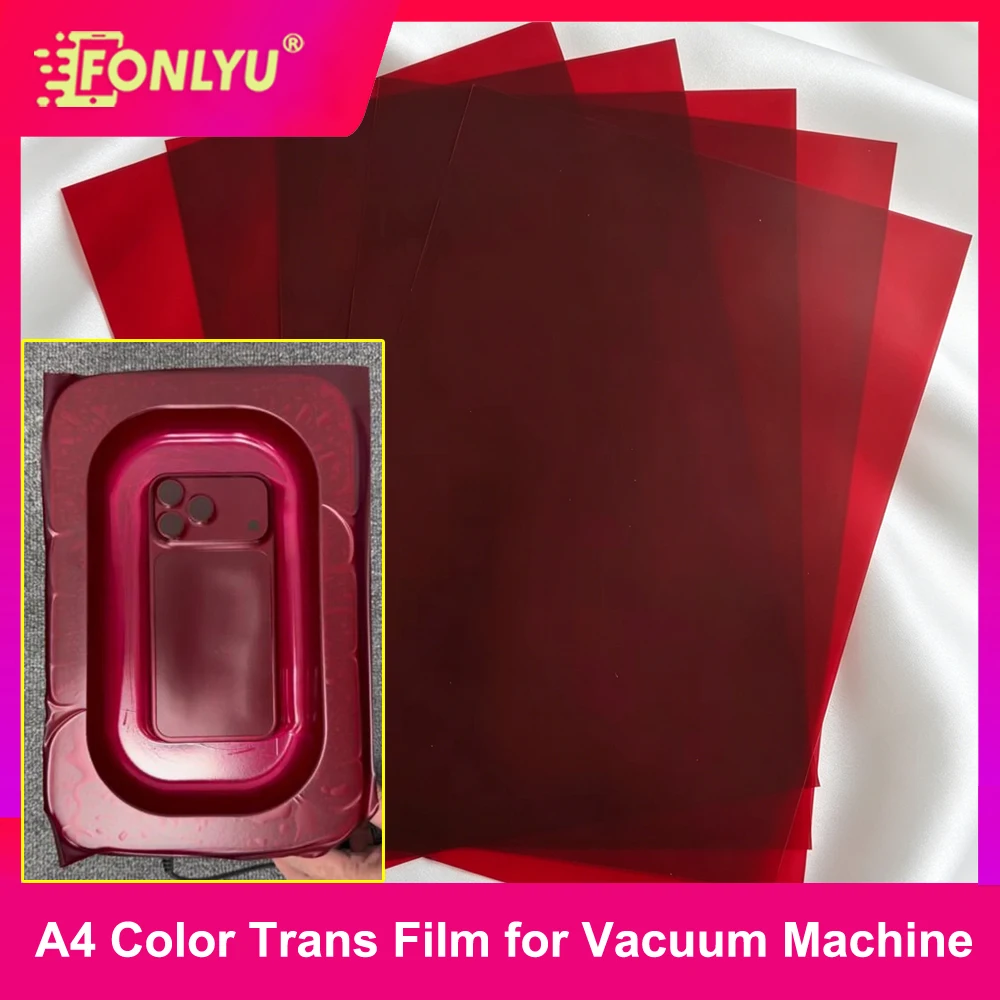 FONLYU Phone Back Cover Color Changing Transparent Film Vacuum Wrapping Machine Use Material for iPhone 17 16 15 14 13 Pro max
FONLYU Phone Back Cover Color Changing Transparent Film Vacuum Wrapping Machine Use Material for iPhone 17 16 15 14 13 Pro max