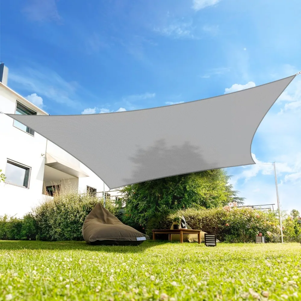 Sun Shade Sail 24'x24' Rectangle Shade Sail Canopy Sun Shade for Patio Outside Shade Cloth Awning Outdoor Garden (Light Grey
Sun Shade Sail 24'x24' Rectangle Shade Sail Canopy Sun Shade for Patio Outside Shade Cloth Awning Outdoor Garden (Light Grey