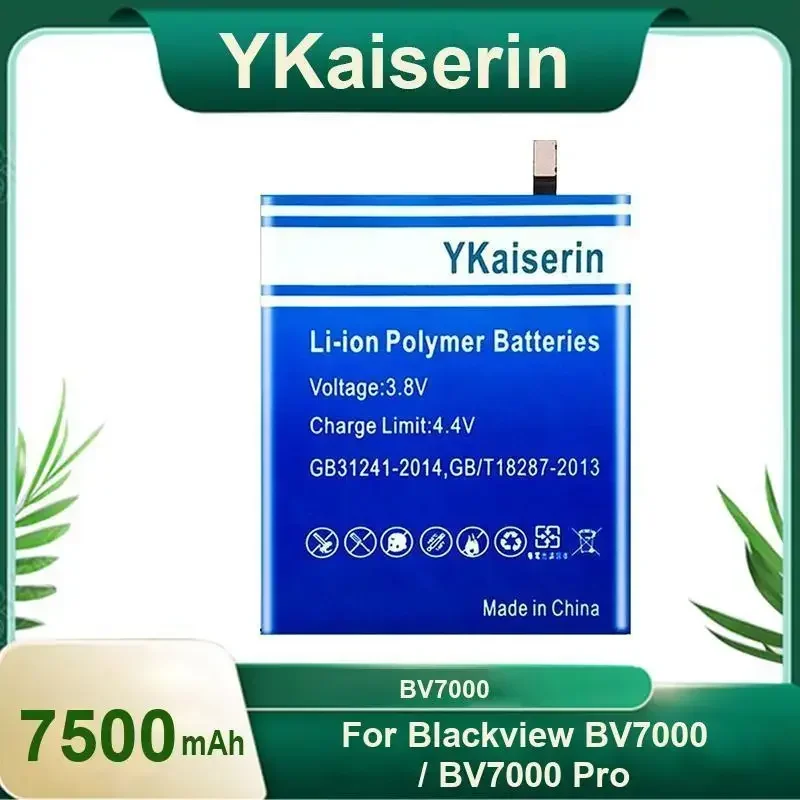 Аккумулятор YKaiserin 7500 мАч для Blackview BV7000 BV 7000/BV7000 Pro BV7000Pro, аккумуляторная батарея + бесплатные инструменты
Аккумулятор YKaiserin 7500 мАч для Blackview BV7000 BV 7000/BV7000 Pro BV7000Pro, аккумуляторная батарея + бесплатные инструменты