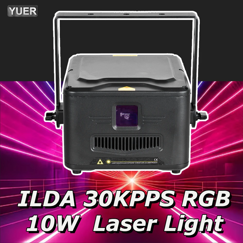 New Mold Design 10W Wedding Laser Dmx Stage Strong Beam lighting Disco Club Bar Rgb 3d Animation Projector for Dance Activities
New Mold Design 10W Wedding Laser Dmx Stage Strong Beam lighting Disco Club Bar Rgb 3d Animation Projector for Dance Activities