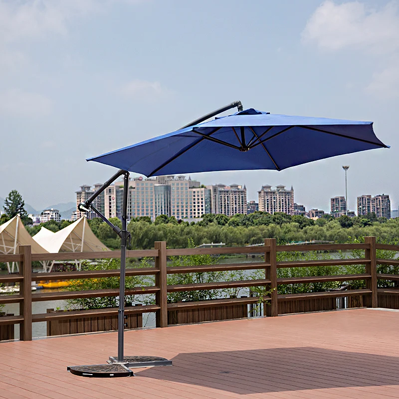 Hot Selling Modern Aluminum Commercial Hotel Patio Banana Umbrella Large Outdoor Side Cafe Parasol for Garden Yard
Hot Selling Modern Aluminum Commercial Hotel Patio Banana Umbrella Large Outdoor Side Cafe Parasol for Garden Yard