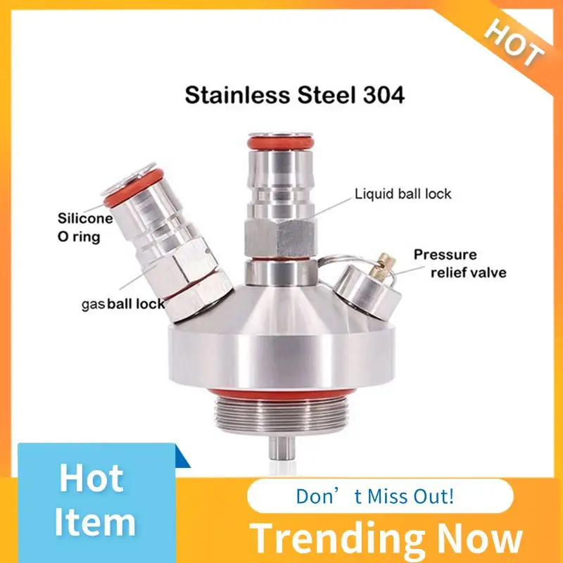 ABNL Mini Keg Spear Мини-диспенсер для кранов Growler, с 12-дюймовым шлангом для 2 л/3,6 л/5 л, инструмент для домашнего пива, диспенсер для винного крана
ABNL Mini Keg Spear Мини-диспенсер для кранов Growler, с 12-дюймовым шлангом для 2 л/3,6 л/5 л, инструмент для домашнего пива, диспенсер для винного крана