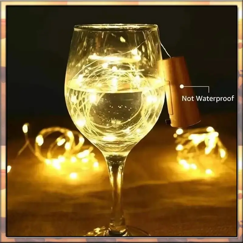 AS59 Solar 10LED Fairy Lights For Wine Bottles, Set Of 10 For Garden And Wedding Decor
AS59 Solar 10LED Fairy Lights For Wine Bottles, Set Of 10 For Garden And Wedding Decor