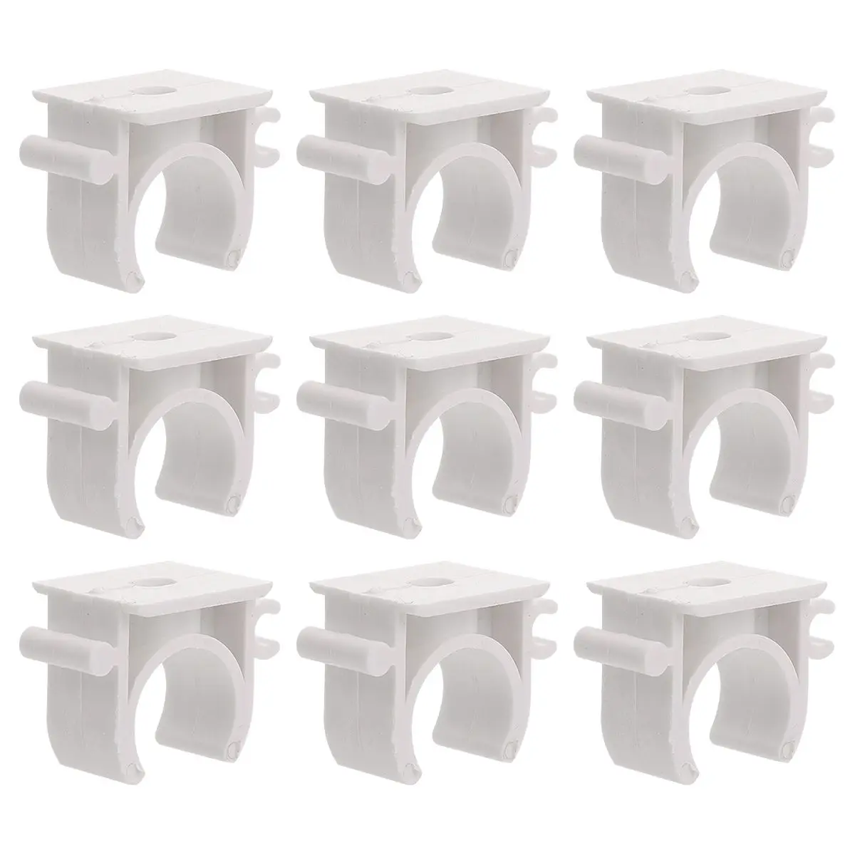 PVC Pipe Clamps Clips Socket Holder White Electrician Tube Support U Shape Riding Water Clamps Plastic
PVC Pipe Clamps Clips Socket Holder White Electrician Tube Support U Shape Riding Water Clamps Plastic