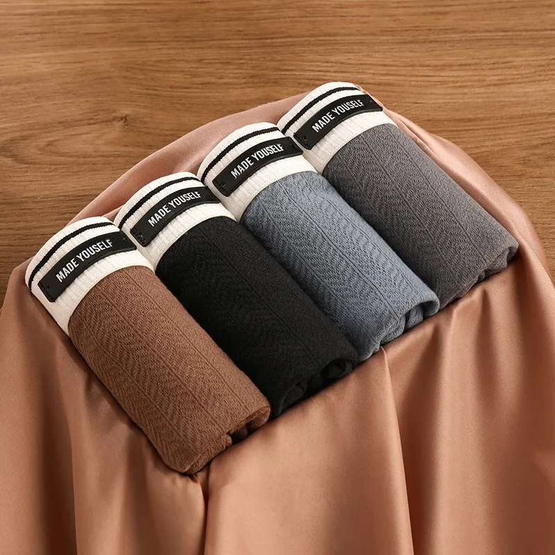 3 pcs Men's Underpants Jacquard Cotton BoxerShorts Men's Underwear Antibacterial Breathable U Convex Men's Panties
3 pcs Men's Underpants Jacquard Cotton BoxerShorts Men's Underwear Antibacterial Breathable U Convex Men's Panties